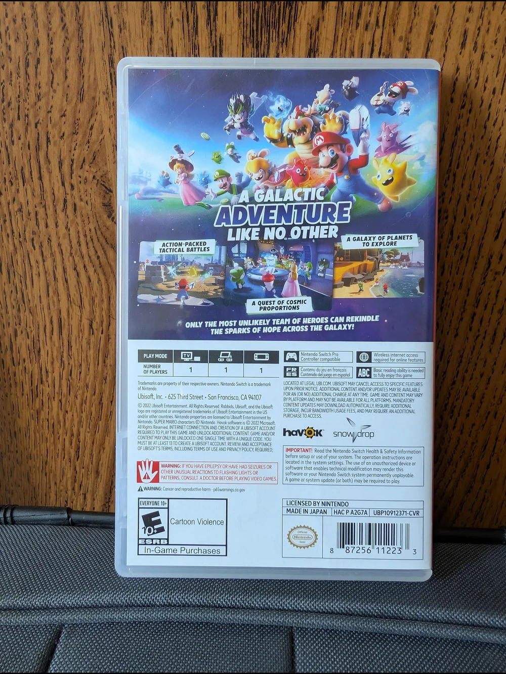 Nintendo Switch - Mario + Rabbids Sparks of Hope